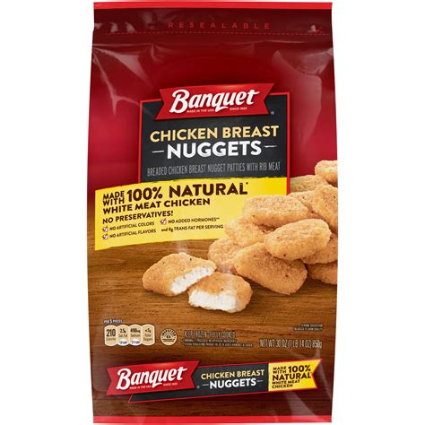Banquet chicken nuggets. Things To Know About Banquet chicken nuggets. 